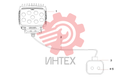 Лампа дальнего света 12895513