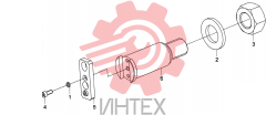 Штифт осевой шатуна 14066199