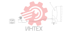 Узел освещения мачты 11251180