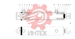 Цилиндр кабины 11562305