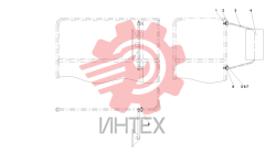 Зеркало боковое заднего вида 12805346