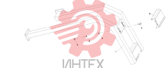 Ступенька в сборе, справа 10173872