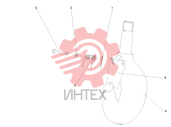 Узел вспомогательный крюка 10137968