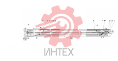 Механизм телескопический стрелы 10023789