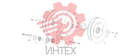 Кронштейн и шкивы 10167956