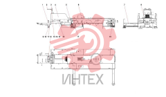 Устройство системы каркаса SY5323J 13136135