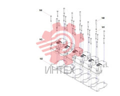 Крышка клапанная WP10.336E53 DHL10Q0078 247kW 60273261