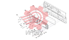 Крышка и прокладка маслоохладителя WP10.336E53 DHL10Q0078 247kW 60273261
