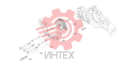 Кронштейн компрессора кондиционера WP10.336E53 DHL10Q0078 247kW 60273261