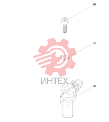 Датчик коленчатого вала WP10.336E53 DHL10Q0078 247kW 60273261