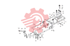 Механизм переключения передач 9JS150TA-BRPT 60144832 (часть 1)