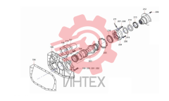 Крышка задняя КПП 9JS150TA-BRPT 60144832