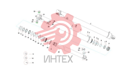 Цилиндр подъема стрелы 13338282