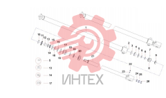 Цилиндр телескопический II ZXSTC500S-D2.1.7.2A 13338786
