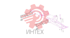 Узел подвижной выносной опоры SYM5463JD3.3.5 13274754
