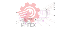 Узел трубопровода ходовой части 13424311 (часть 2)