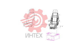 Сиденье водителя 11287380