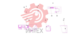 Шильдики приборной панели STC800S-D2C 13502768