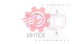 Трубопровод гидравлический STC800S-D2C.4.8 13502974 (часть 2)