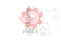 Шарнир поворотный STC750S-D.4.10 13426921