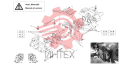 Суппорт тормозной 4x40