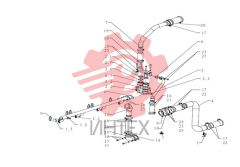 Трубопровод охлаждения G24-000-16+C