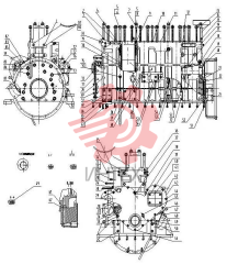 Блок цилиндров с комплектующими S00006632+03