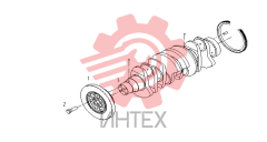 Вал коленчатый D06A-000-52(W)+B