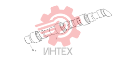 Вал распределительный D09-000-50+A