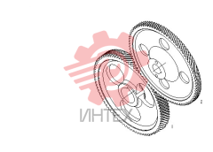 Шестерни распределительного вала и топливного насоса D07-000-33+B