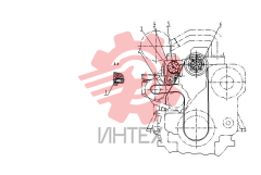 Комплектующие системы охлаждения D16A-000-39+B