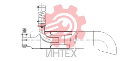 Труба выхлопная WGC-08H-000+B
