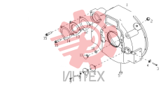 Корпус маховика D02C-000-39+C