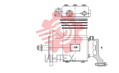 Компрессор воздушный D47-000-30+B