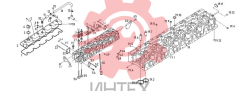 Головка блока цилиндров D04-000-30A(W)+D