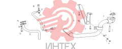 Трубопровод масляный D19-000-47(W)+E