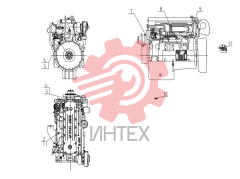 Блок управления двигателем D88A-000-906