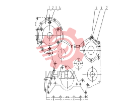 Компоненты передней крышки C82BZ-M1W3792