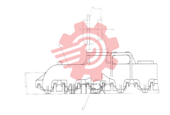 Коллектор выпускной C13AZ-13AZ601