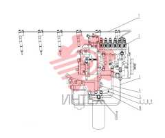 Трубопровод топливного насоса C26BZ-26BZ603