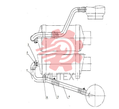 Комплектующие выхлопной системы C14BZ-14BZ001