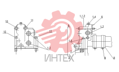 Комплектующие водяного насоса C24AZ-2W6779