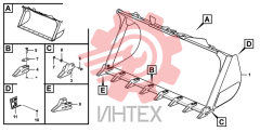 Ковш 3*3024