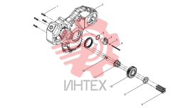 Узел крышки передней стенки