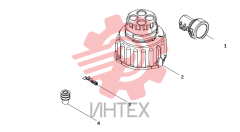 Модуль датчика температуры выхлопных газов