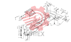 Шасси заднее LW330F(II).08.2