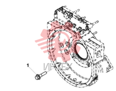 Болт корпуса маховика FH9629