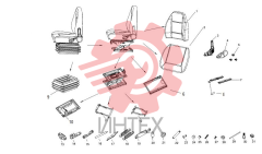 Сиденье в сборе XGZY01-III (801902762)