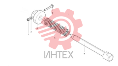 Устройство запора контейнера