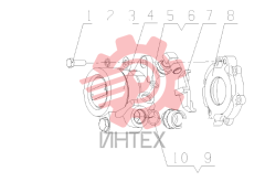 Насос рулевого управления в сборе LNDFA-3407000/0